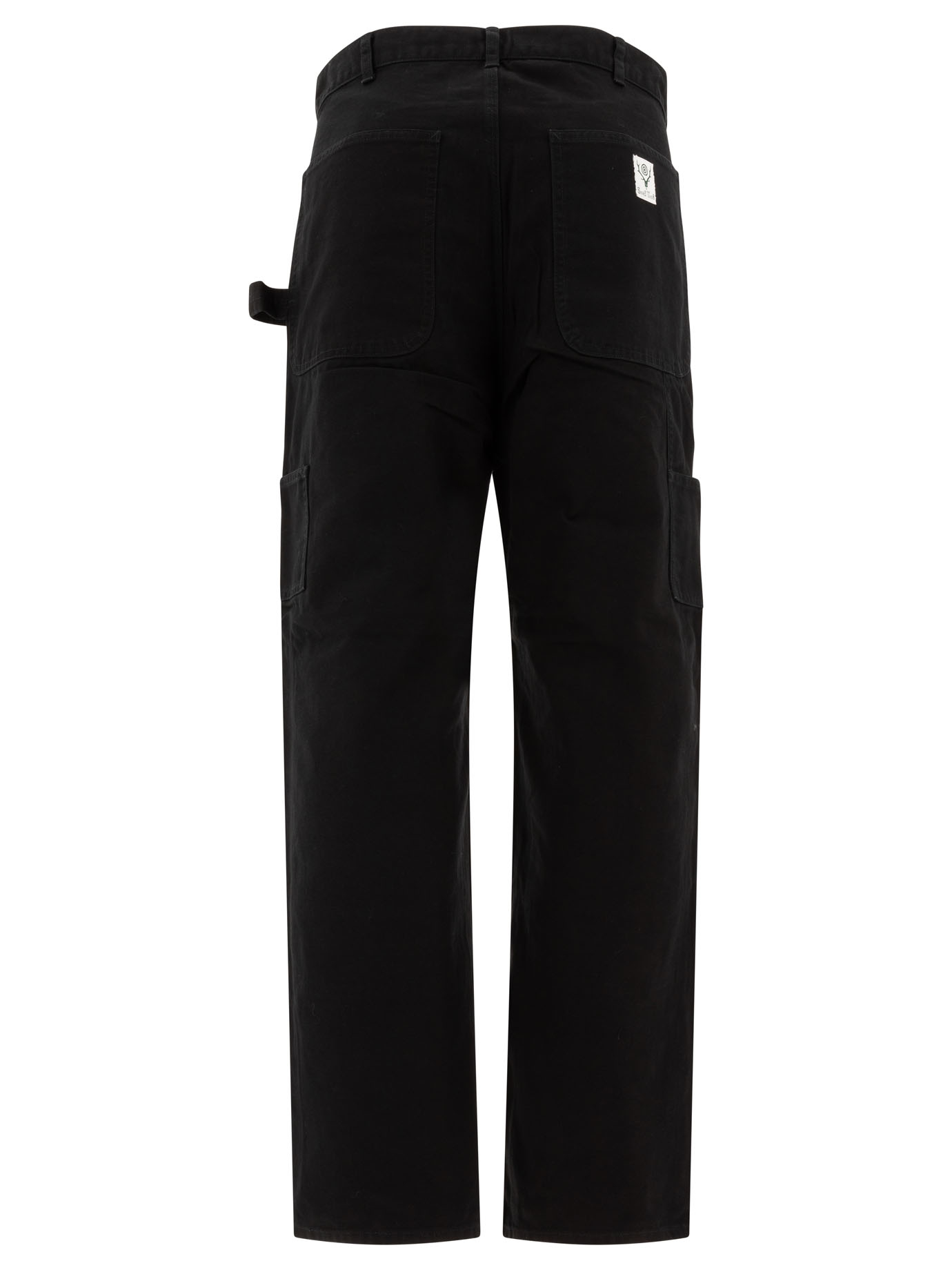 SOUTH2 WEST8 Black   Painter trousers